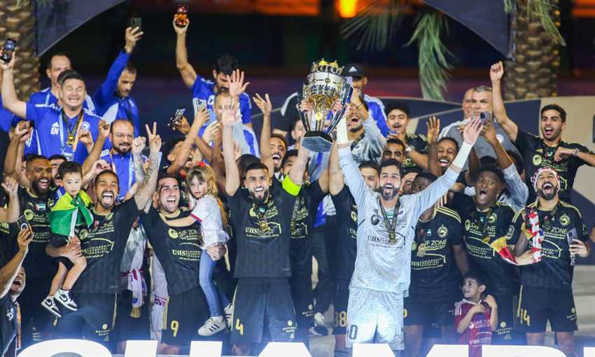 هدف فوز الشارقة على العين 1-0 (السوبر الإماراتي)