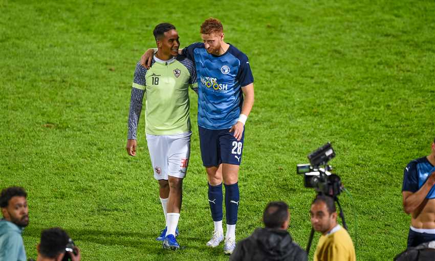 بن يوسف يكشف كواليس حديثه مع الجزيري بعد مباراة بيراميدز والزمالك