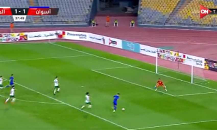 هدف أسوان الثاني أمام المصري - محمد حمدي زكي (الدوري المصري)