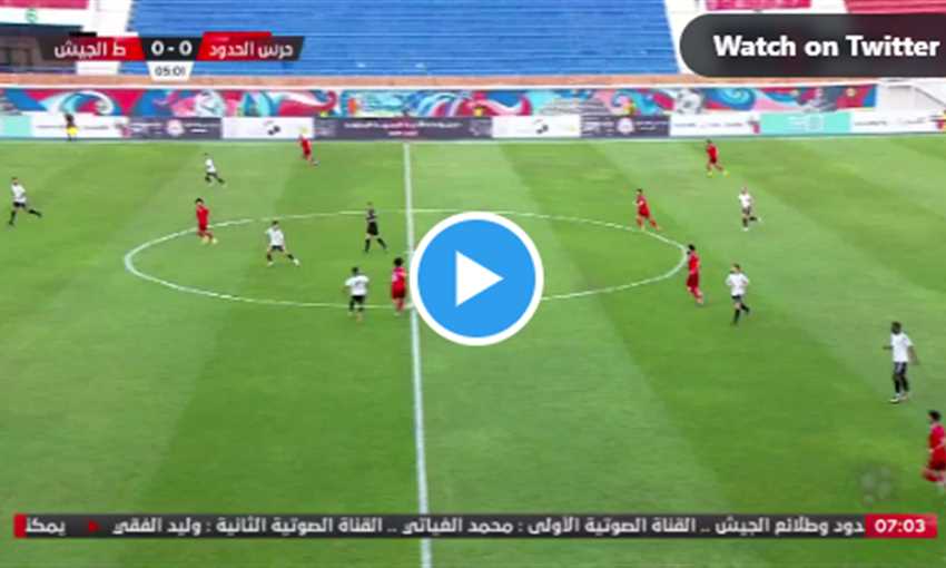 هدفا حرس الحدود ضد طلائع الجيش 3-2 (الدوري المصري)
