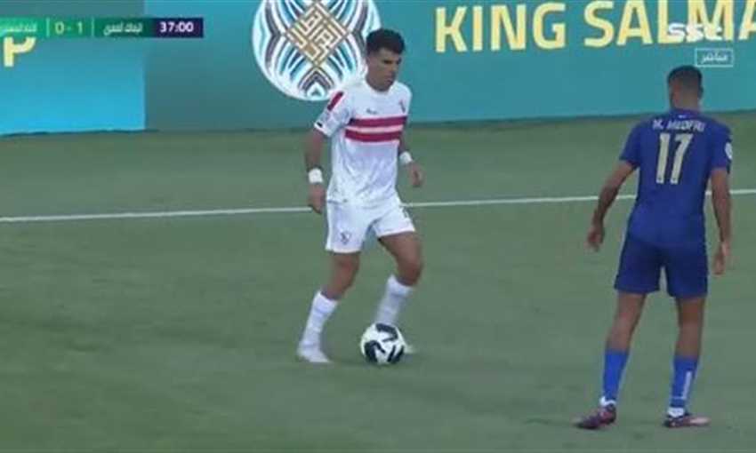 فرصة زيزو الضائعة في مباراة الزمالك والاتحاد المنستيري (البطولة العربية)