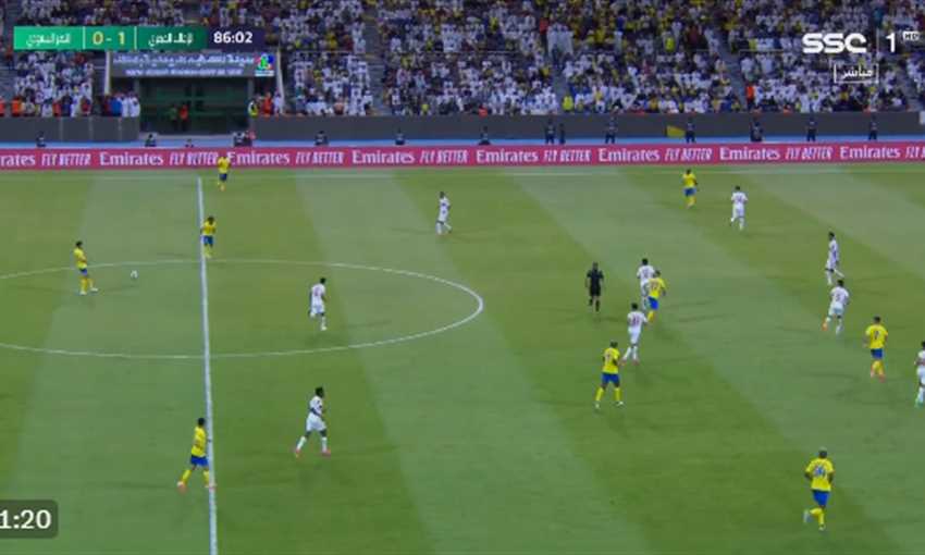 هدف تعادل النصر أمام الزمالك - كريستيانو رونالدو (كأس العرب)