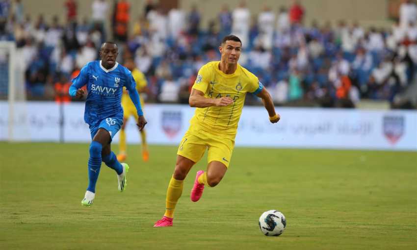 هدف النصر الأول أمام الهلال - كريستيانو رونالدو (نهائي البطولة العربية)