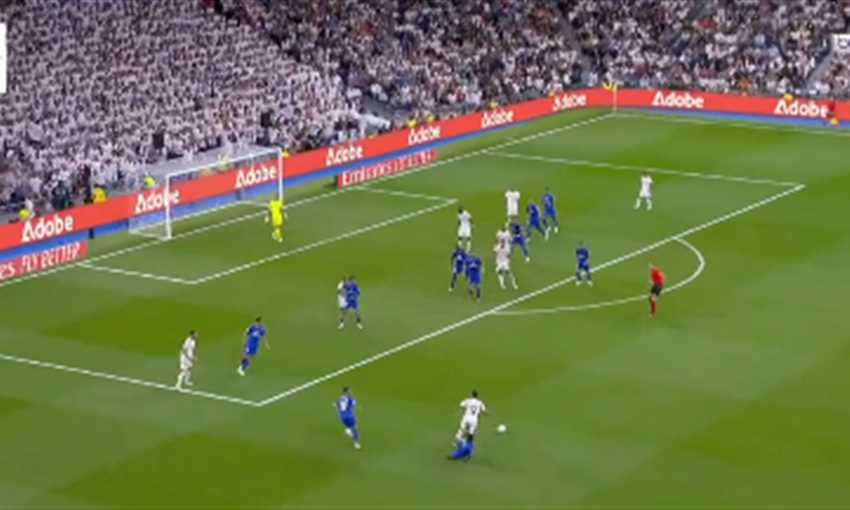 هدف فوز ريال مدريد على خيتافي - بيلينجهام (الدوري الإسباني)