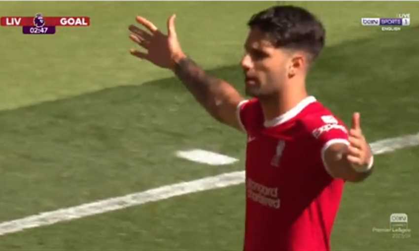 هدف ليفربول الأول أمام أستون فيلا - دومينيك سبوسلاي (الدوري الإنجليزي)