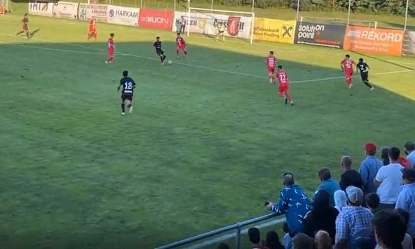 هدف الأهلي الثاني في ألوميني - محمد زعلوك (مباراة ودية)