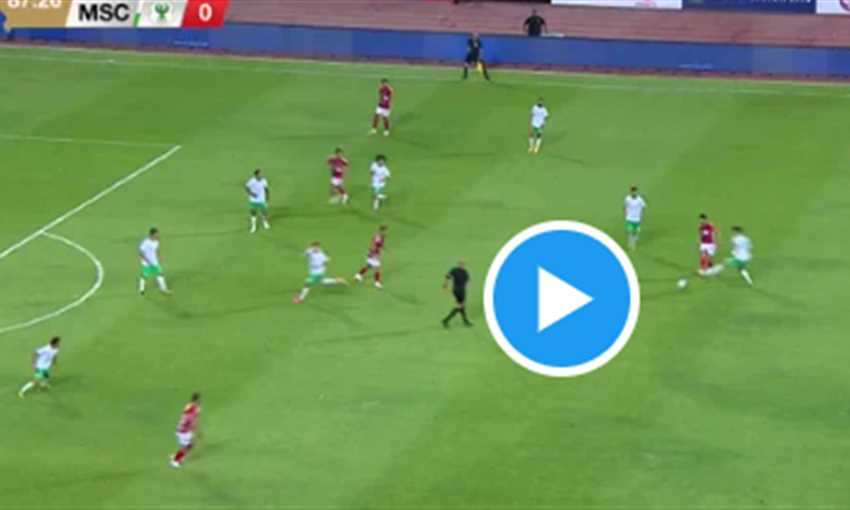 هدف الأهلي الرابع ضد المصري من كريم فؤاد