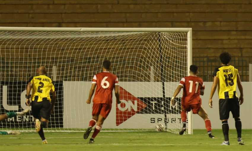 هدف بلدية المحلة الأول ضد المقاولون - عبد الرحمن جمال (الدوري المصري)