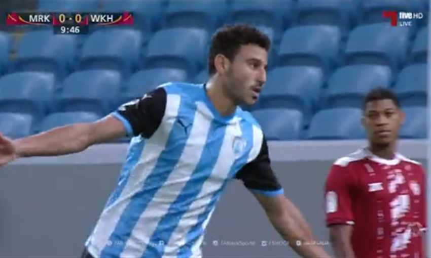 هدف حمدي فتحي الأول مع الوكرة أمام المرخية (الدوري القطري)