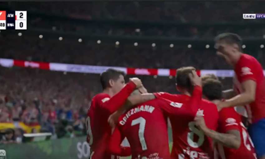 هدف أتليتكو مدريد الثاني في مرمى ريال مدريد - أنتوان جريزمان (الدوري الإسباني)