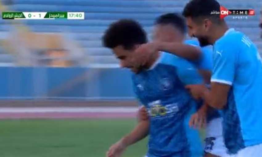 هدف بيراميدز الأول ضد الجيش الرواندي - مصطفى فتحي (دوري أبطال إفريقيا)