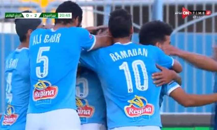 هدف بيراميدز الثاني ضد الجيش الرواندي - وليد الكرتي (دوري أبطال إفريقيا)