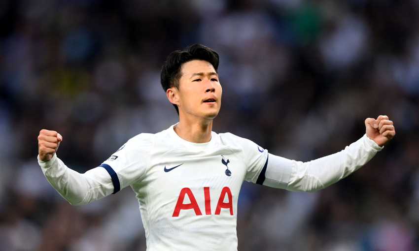 هدف توتنام الأول ليفربول - سون هيونج مين (الدوري الإنجليزي)