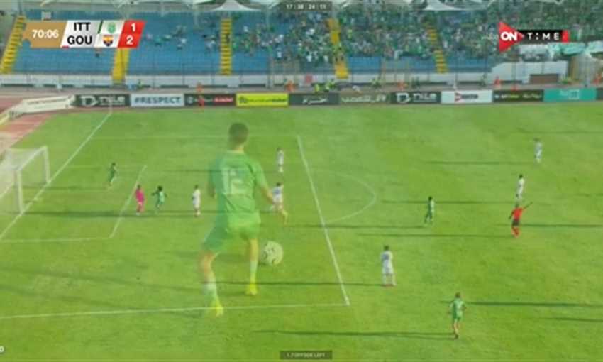 هدف الاتحاد الأول ضد الجونة - مابولولو (الدوري المصري)