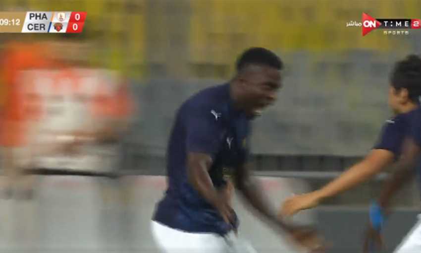هدف سيراميكا الأول ضد فاركو - جون إيبوكا (الدوري المصري)