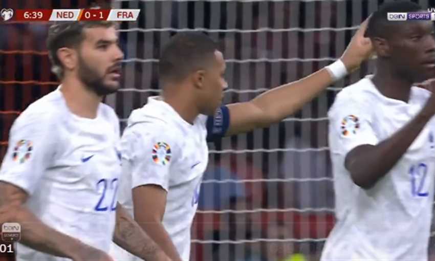 هدف فرنسا الأول في مرمى هولندا - كيليان مبابي