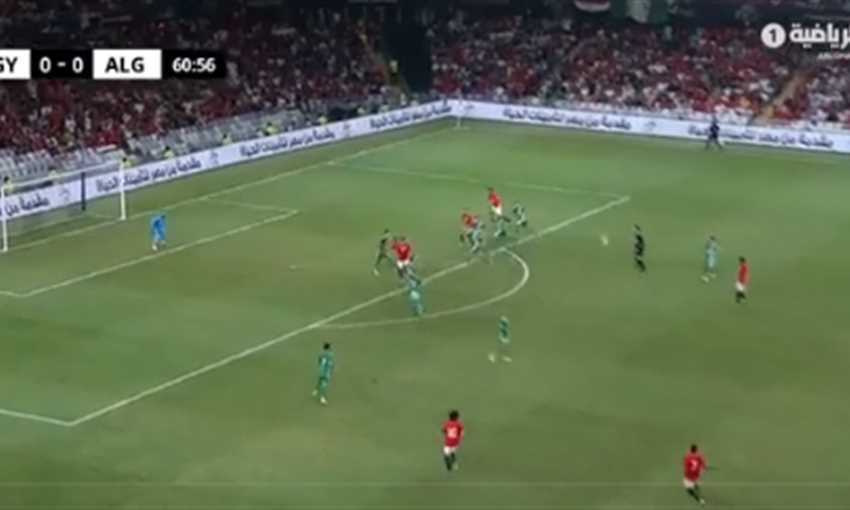 هدف مصر الأول أمام الجزائر - حمدي فتحي (مباراة ودية)