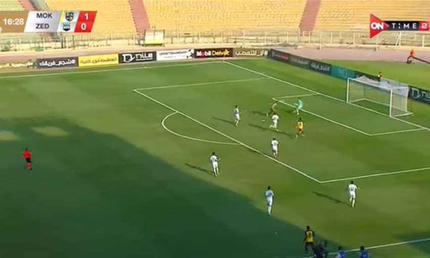 هدف المقاولون الثاني أمام زد - محمد سالم