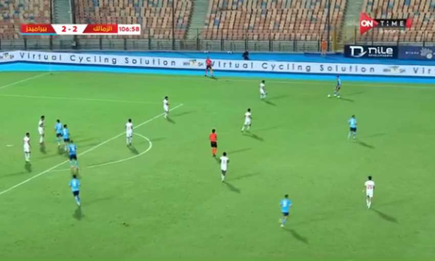 هدف بيراميدز الثالث ضد الزمالك - محمد حمدي (كأس مصر 2023)