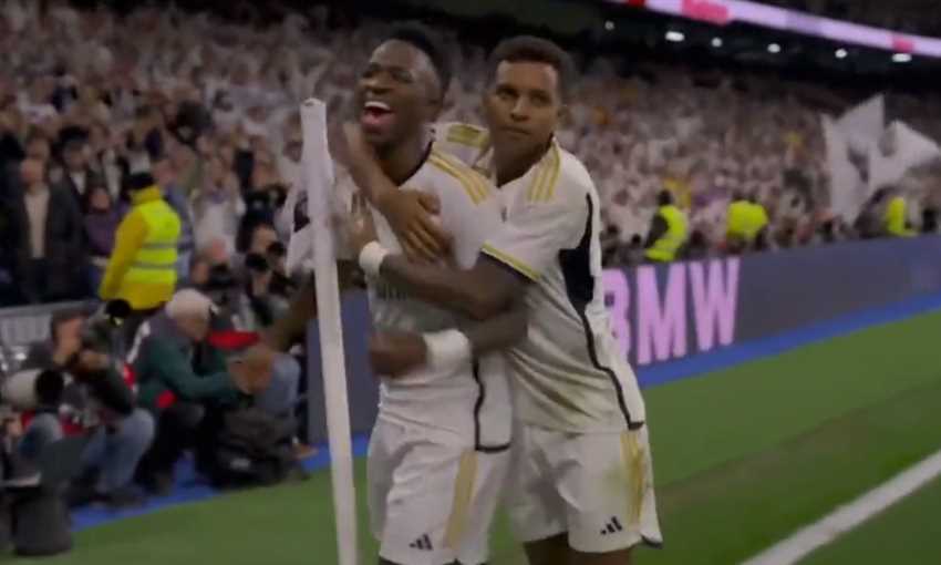 هدف ريال مدريد الثالث ضد فالنسيا - فينيسيوس جونيور (الدوري الإسباني)