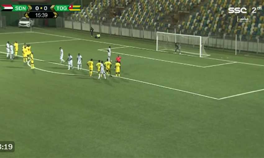 هدفا تعادل السودان مع توجو 1/1 (تصفيات كأس العالم)