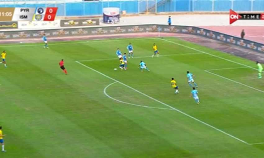هدف الإسماعيلي الأول ضد بيراميدز - ياو أنور (الدوري المصري)