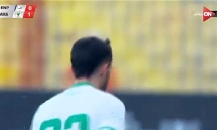 هدف المصري الأول أمام إنبي - غيلاس قناوي (الدوري المصري)