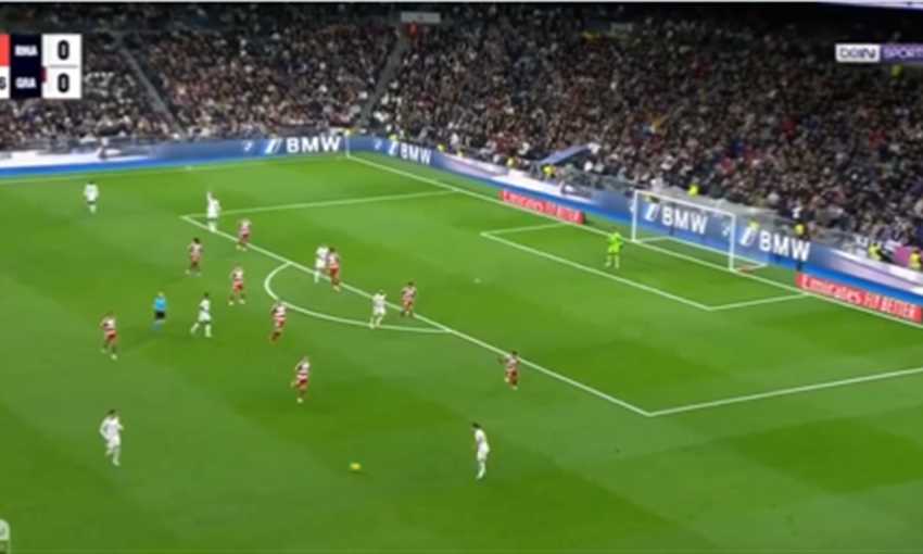 هدف ريال مدريد الأول ضد غرناطة - براهيم دياز (الدوري الإسباني)