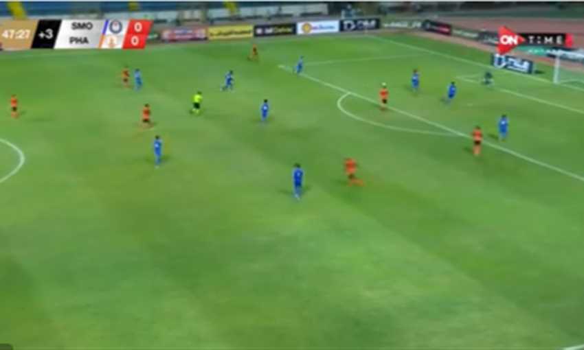 هدف فاركو الأول  ضد سموحة - وليد علي (الدوري المصري)