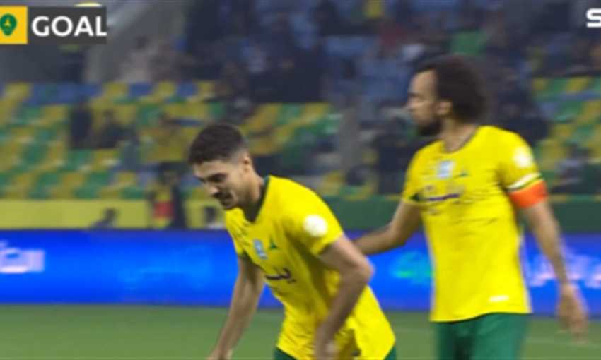 هدف الخليج الثاني ضد أبها - محمد شريف (الدوري السعودي)