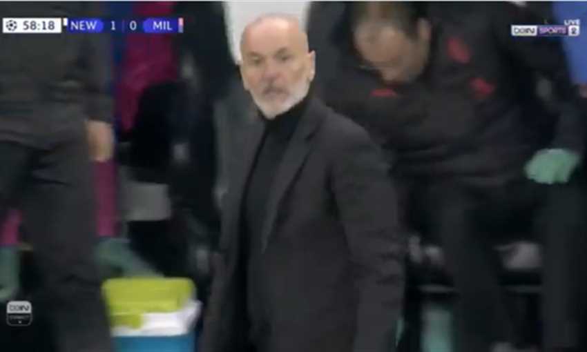 هدف ميلان الأول ضد نيوكاسل - بوليسيتش (دوري أبطال أوروبا)