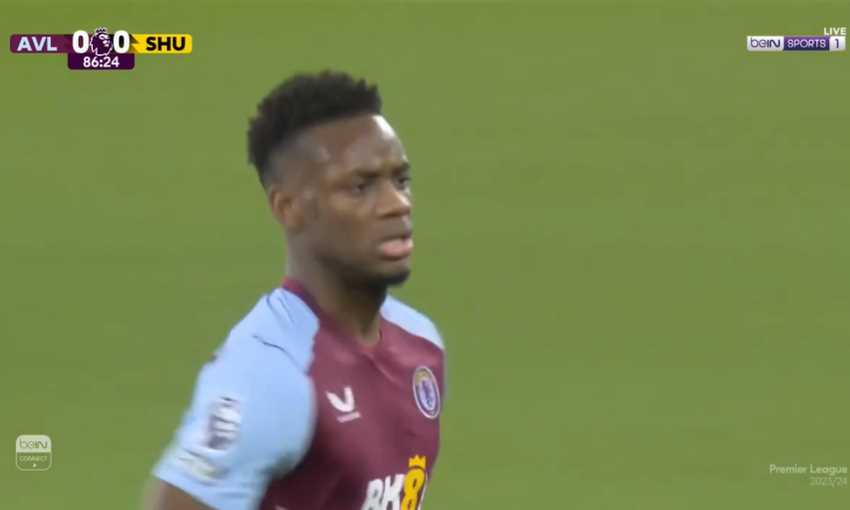 هدفا تعادل أستون فيلا مع شيفيلد يونايتد 1-1 (الدوري الإنجليزي)