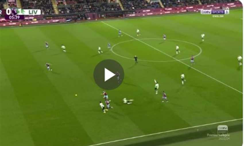 هدف ليفربول الأول في بيرنلي - داروين نونيز (الدوري الإنجليزي)
