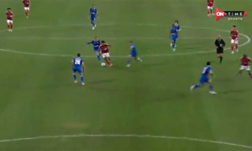 هدف الأهلي الثاني أمام مودرن فيوتشر - حسين الشحات (السوبر المصري)