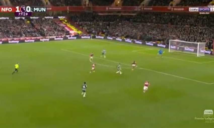 هدف مانشستر يونايتد الأول أمام نوتنجهام (ماركوس راشفورد) - الدوري الإنجليزي