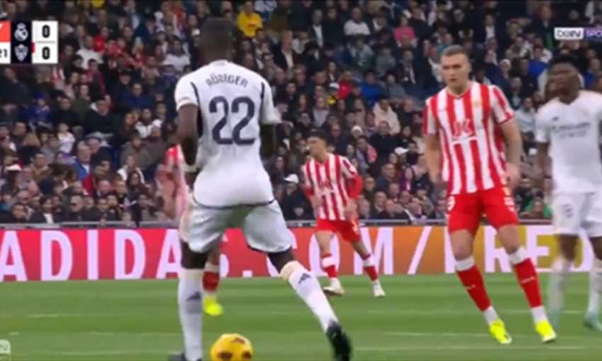 هدف ألميريا الأول ضد ريال مدريد - رمضاني (الدوري الإسباني)