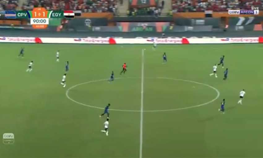 هدف مصر الثاني ضد موزمبيق 1/2 - مصطفى محمد