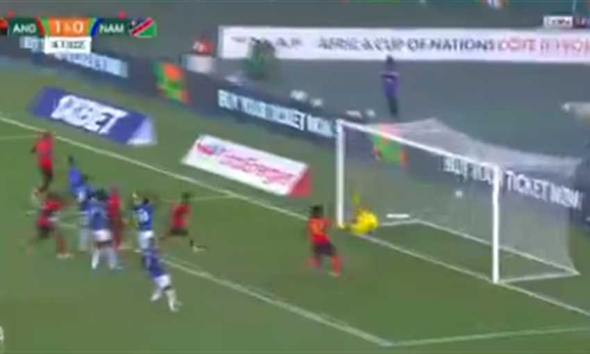 هدف أنجولا الثاني في شباك ناميبيا - جيلسون دالا (أمم إفريقيا)