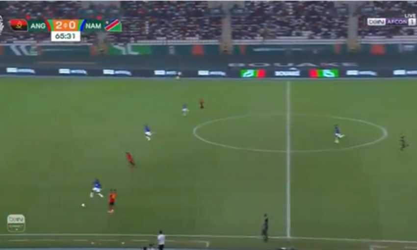 هدف أنجولا الثالث في شباك ناميبيا - مابولولو (أمم إفريقيا)
