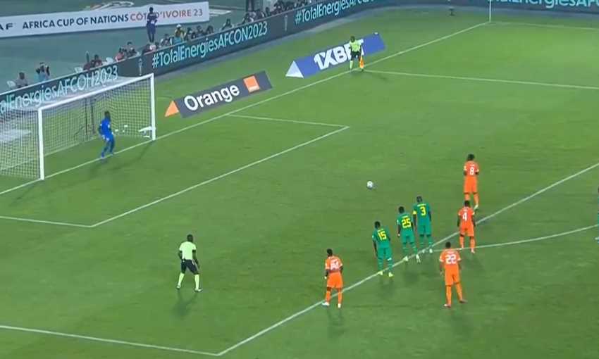 هدف كوت ديفوار الأول في شباك السنغال - فرانك كيسي ركلة جزاء (أمم إفريقيا)