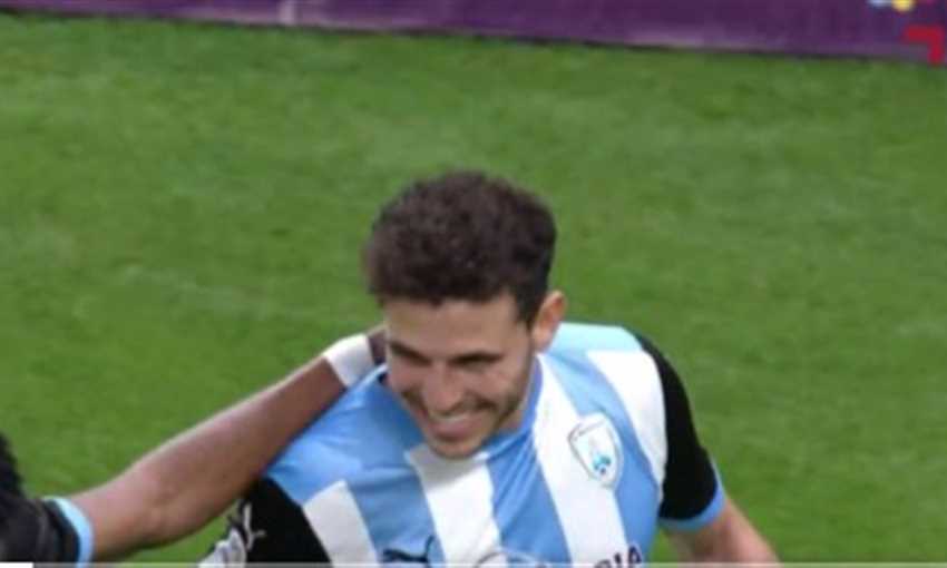 هدف حمدي فتحي في مباراة الوكرة والمرخية (الدوري القطري)