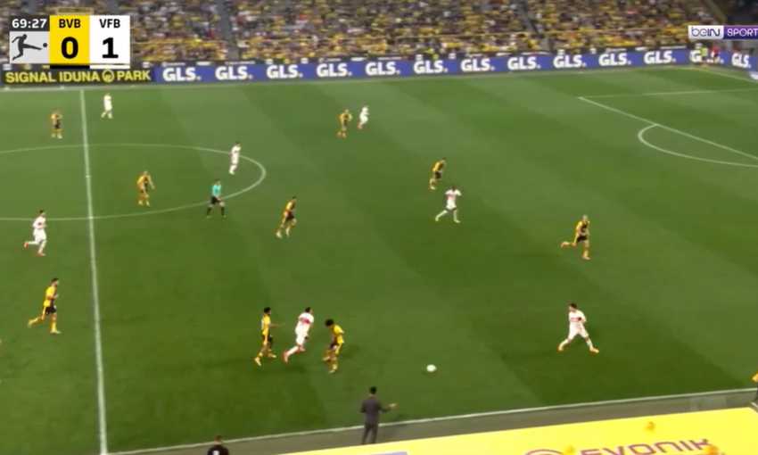 ملخص فوز شتوتجارت على دورتموند 1-0 (الدوري الألماني)