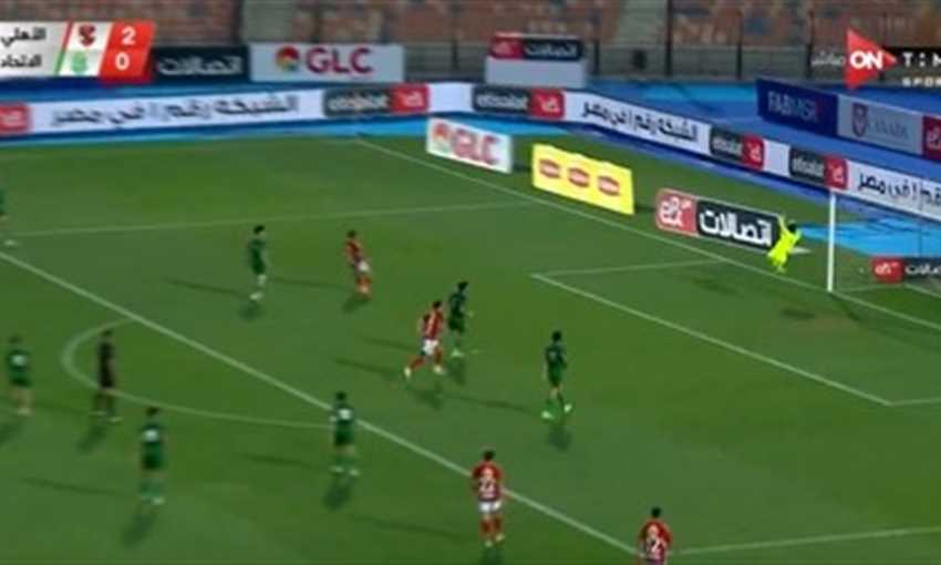 هدف الأهلي الثالث في الاتحاد - عمر كمال (الدوري المصري)