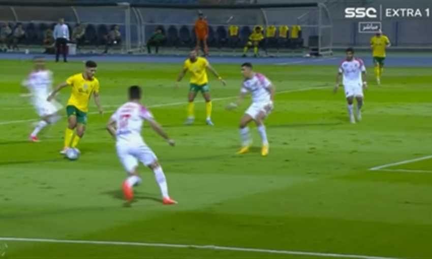 هدف الخليج الأول ضد الوحدة - محمد شريف (الدوري السعودي)