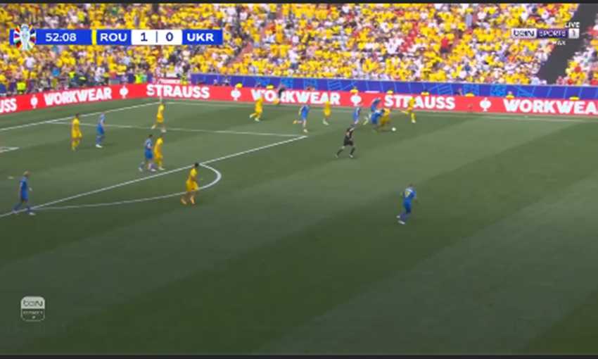 هدف رومانيا الثاني ضد أوكرانيا - رازفان مارين (يورو 2024)