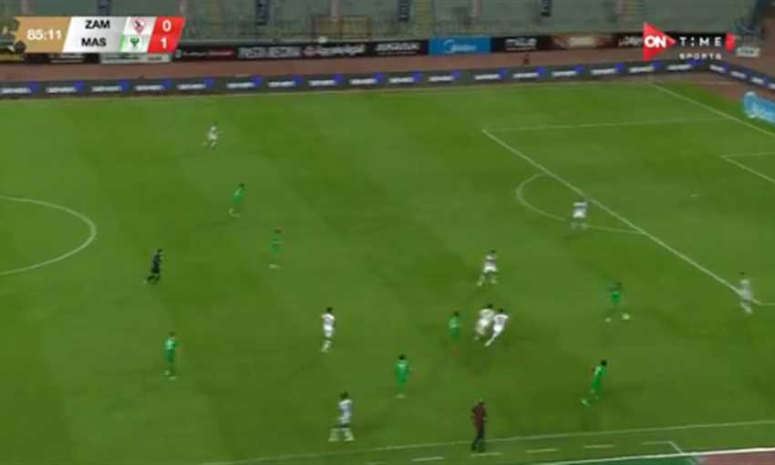 هدف المصري الثاني ضد الزمالك - محمد الشامي (الدوري المصري)