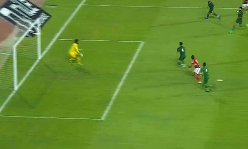 هدف الأهلي الأول ضد الاتحاد - محمود كهربا (الدوري المصري)