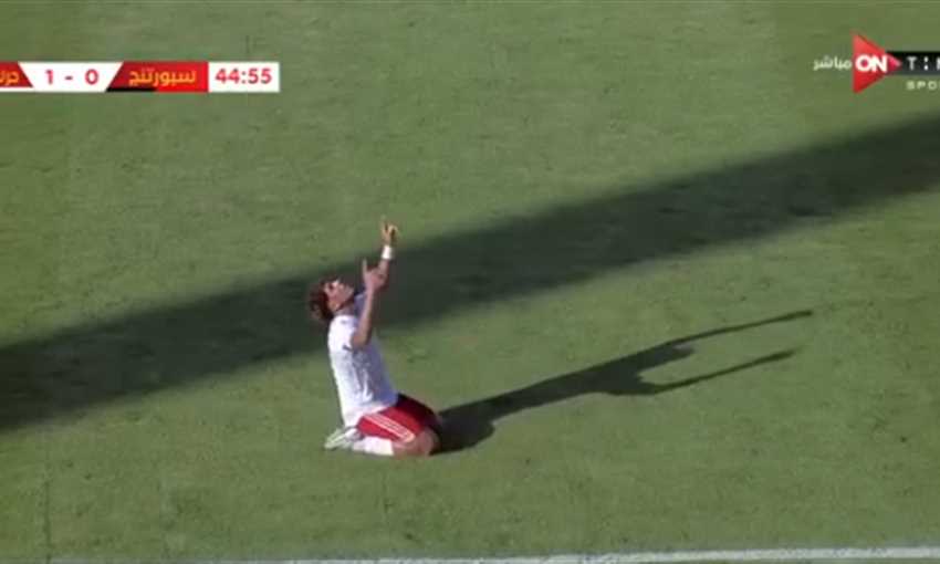 هدف حرس الحدود الأول ضد سبورتنج - جلال الشرقاوي (دورة الترقي)