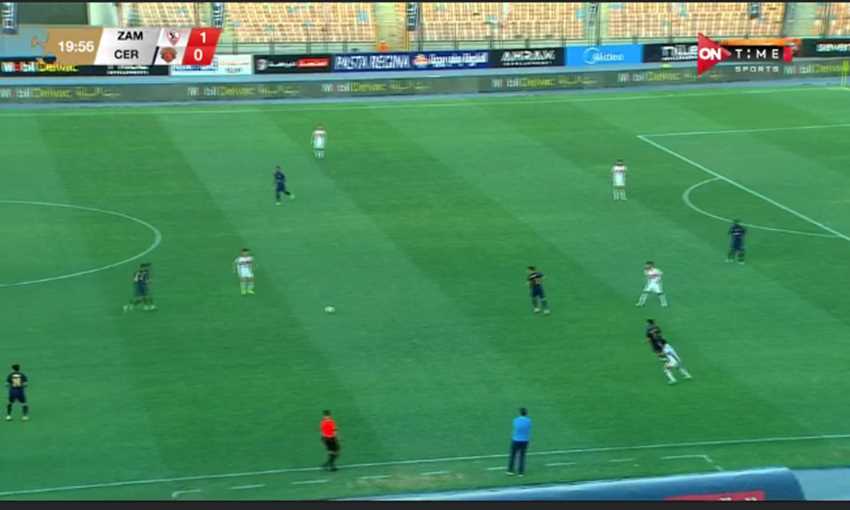 هدف تعادل سيراميكا ضد الزمالك - جون إيبوكا (الدوري المصري)