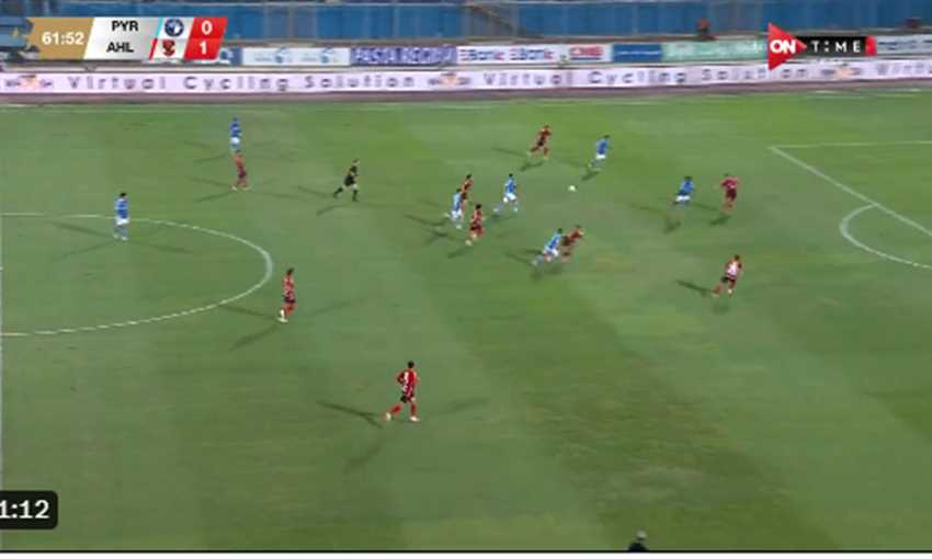 فرصة غريبة مهدرة من محمود زلاكة - بيراميدز ضد الأهلي